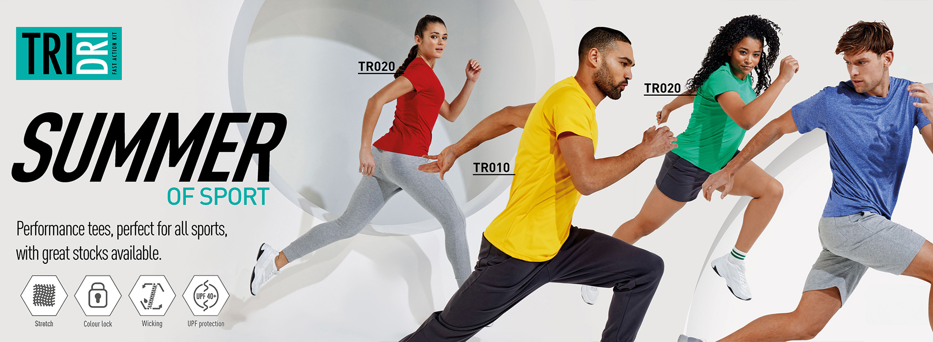 TriDri Performance Tees