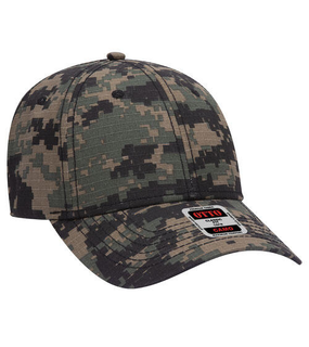 Digital Camo 6 Panel Low Profile Baseball Cap