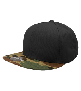 6 Panel High Profile Structured Camo Snapback