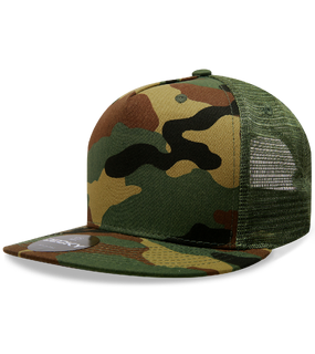 5 Panel High Profile Structured Trucker