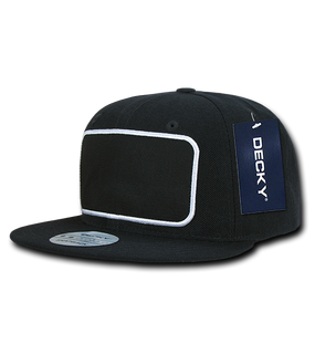 6 Panel High Profile Structured Patch Snapback