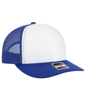 Seamless 6 Panel Mid Profile Mesh Back Trucker