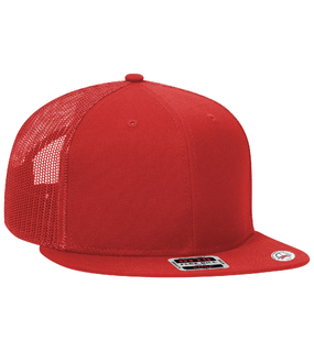 6 Panel Mid Profile Trucker Cap (Grey Undervisor)