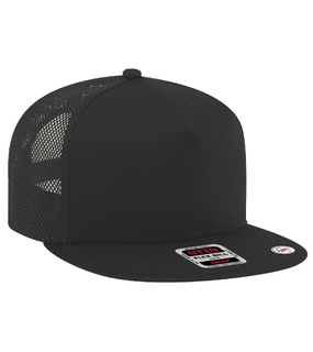 5 Panel Mid Profile Trucker Cap