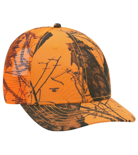 Camo 6 Panel Low Profile Baseball Cap