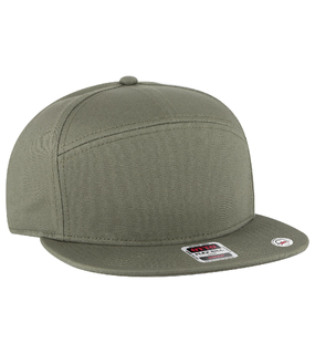 7 Panel Mid Profile Snapback Cap