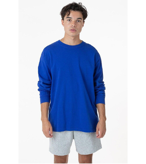 Long Sleeve Garment Dye Crewneck Tee