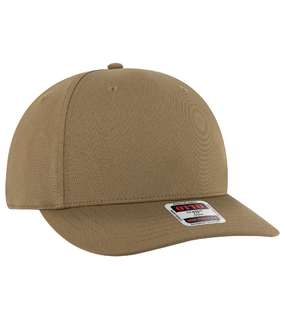 Seamless 6 Panel Mid Profile Baseball Cap