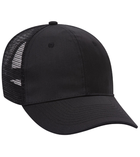 6 Panel Mid Profile Trucker Cap
