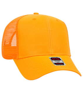 6 Panel Mid Profile Trucker Cap