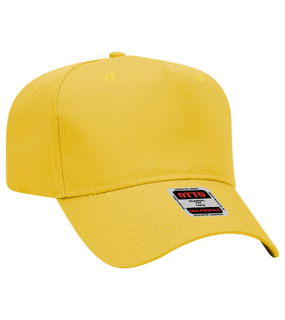 5 Panel Mid Crown Baseball Cap