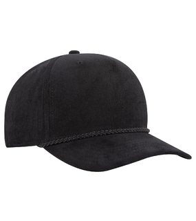5 Panel Mid Profile Corduroy Baseball Cap