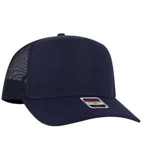 5 Panel Mid Profile Trucker Cap
