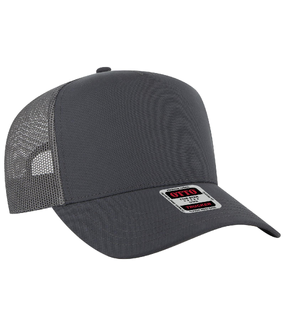 5 Panel Mid Profile Trucker Cap