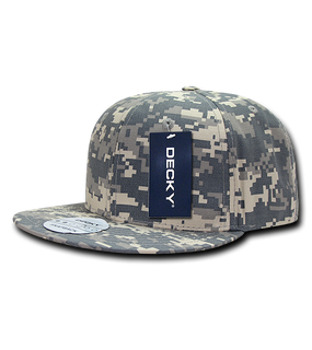 6 Panel High Profile Structured Snapback