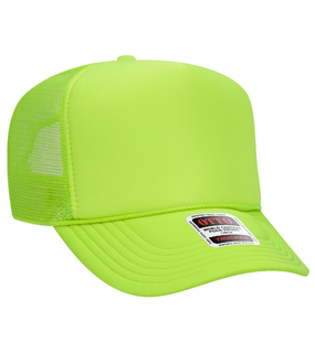 5 Panel High Crown Trucker Cap