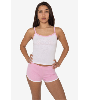 Baby Rib Spaghetti Tank Top