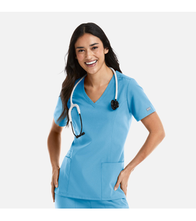 Momentum Womens Double V-Neck Top