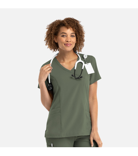 Momentum Womens Mock Wrap Top