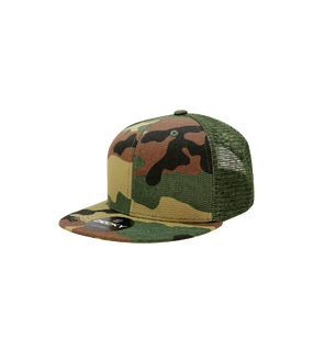 Youth 6 Panel High Profile Structured Trucker