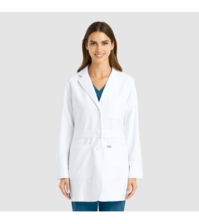 Momentum - Womens Mid Length Lab Coat (32&quot;)