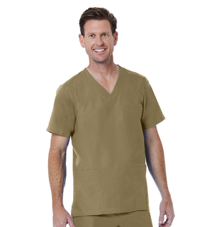Red Panda Mens V-Neck Top