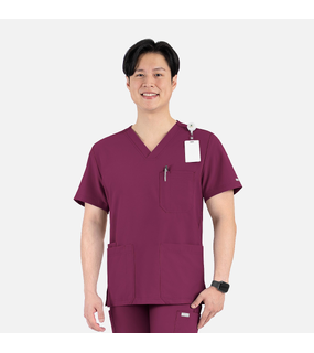Momentum Mens 4 Pocket V-Neck Top