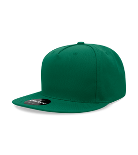 5 Panel High Profile Structured Snapback