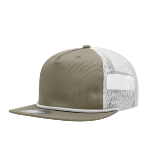 5 Panel High Profile Relaxed Trucker Rope