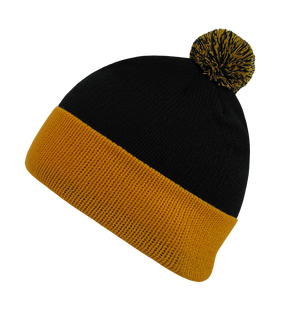 Athletic Pom Pom Beanies