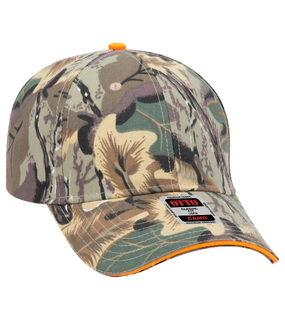 Camo 6 Panel Low Profile Baseball Cap