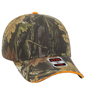 Camo 6 Panel Low Profile Baseball Cap