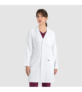 Momentum Unisexs Full Length Lab Coat (37&quot;)
