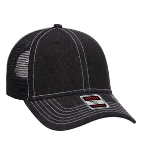 6 Panel Low Profile Trucker Cap