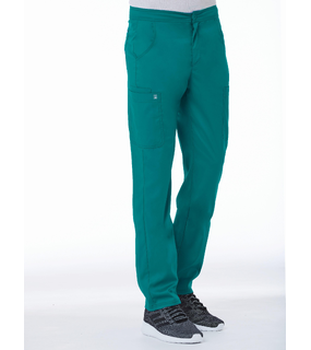 Matrix Mens Half Elastic Waist Tapered Cargo Pant