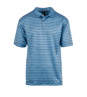 Mens Burn Golf Polo - Print