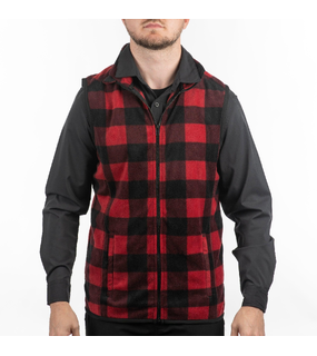 Polar Fleece Vest - Print