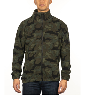 Polar Fleece Full Zip Jacket - Print