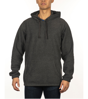 Polar Fleece Pullover Hoodie - Solid
