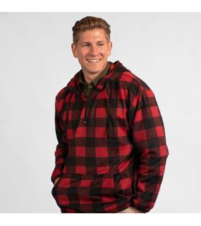 1/4 Zip Polar Fleece Hoodie