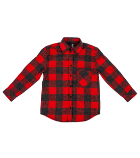 Long Sleeve Yarn-Dyed Flannel Shirt