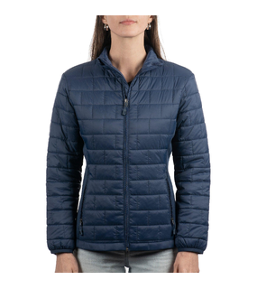 Ladies Box Quilted Puffer Jacket