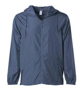 Mens Lightweight Windbreaker Zip Jacket