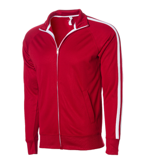 Adult Unisex Poly Zip Track Jacket