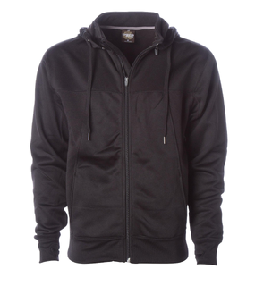 Mens Polytech Zip Hood