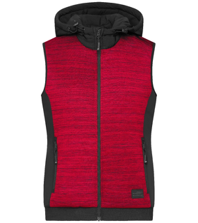 Ladies Padded Hybrid Vest