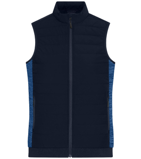 Ladies Padded Hybrid Vest