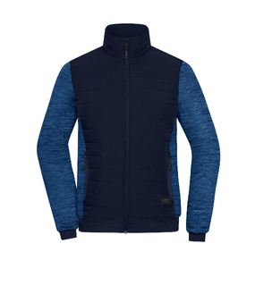 Ladies Padded Hybrid Jacket
