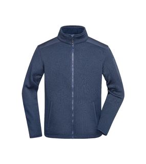Mens Knitted Fleece Jacket