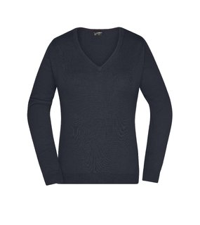 Ladies V-Neck Pullover